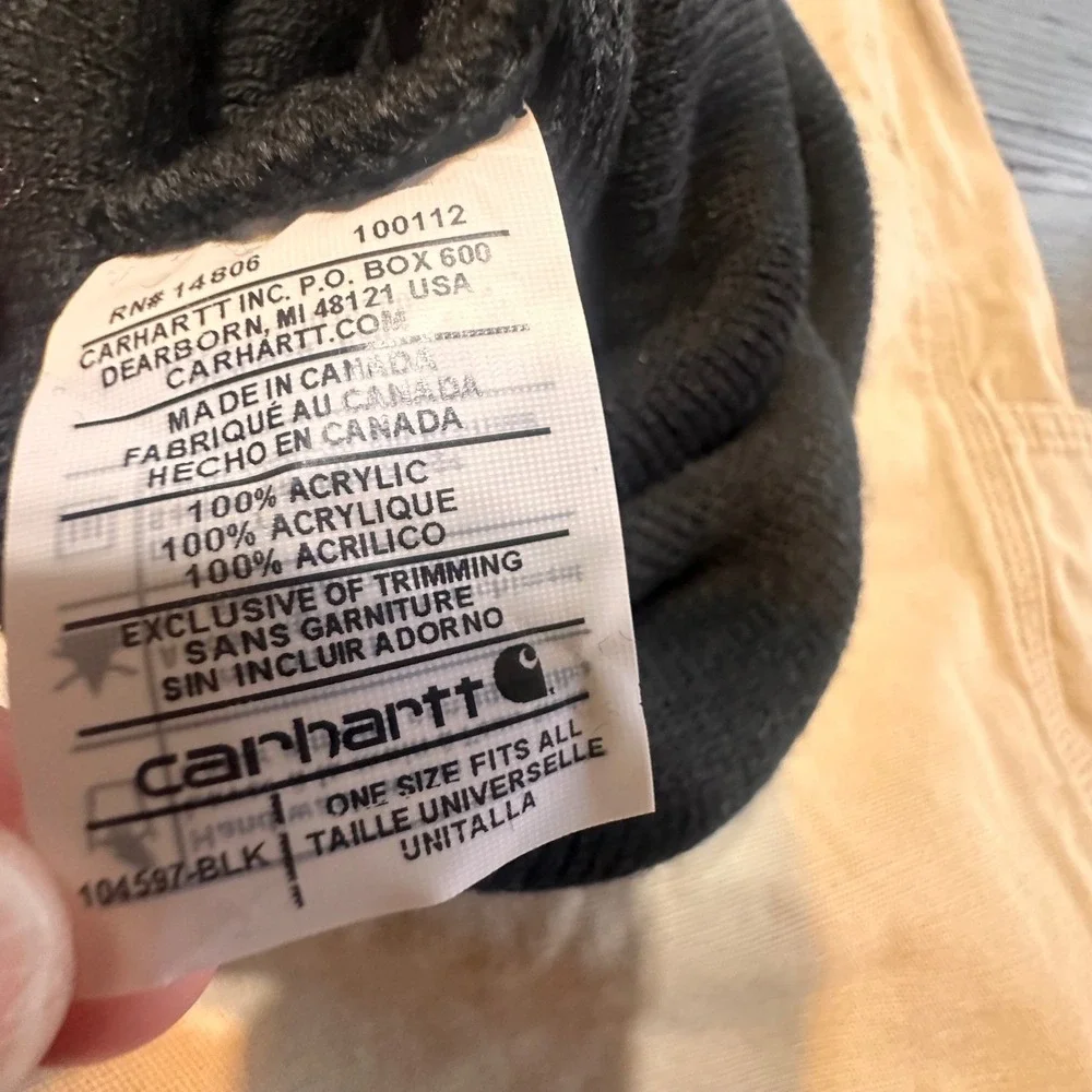 Carhartt FR Flame Resistant Tan Cargo Cut Off Work Shorts Size 36‎ - Bonus Hat